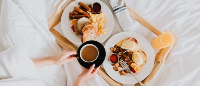 Breakfast in bed