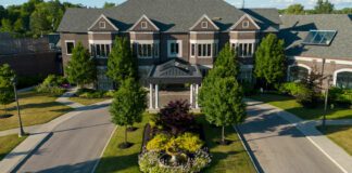 Aerial Shot of The Bruce Hotel