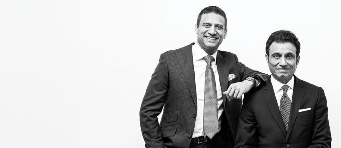 Company of the Year - Hotelier Magazine Dec 2023 Issue Sandeep Gupta, President Sunray Group of Hotels; Ray Gupta, Chairman and CEO, Sunray Group