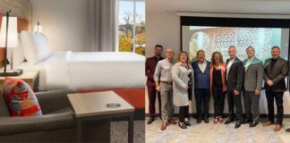 Photo credit: Grand opening hotel team. Photo courtesy of Anto Vrdoljak, Regional Director of Franchise Sales & Development - Canada at IHG Hotels & Resorts.